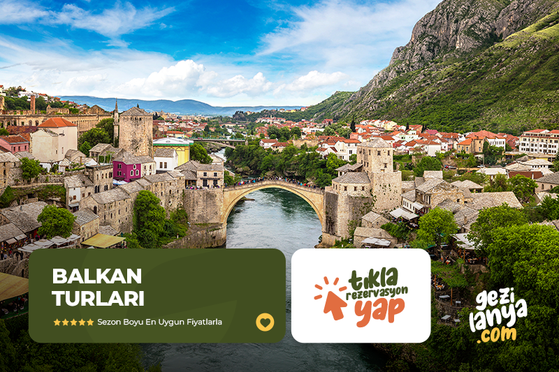 Çukurova Çıkışlı Kosovalı Büyük Balkanlar Turu AJet ile Extra Turlar ve Akşam Yemekleri Dahil 7 Gece TZL-SKP