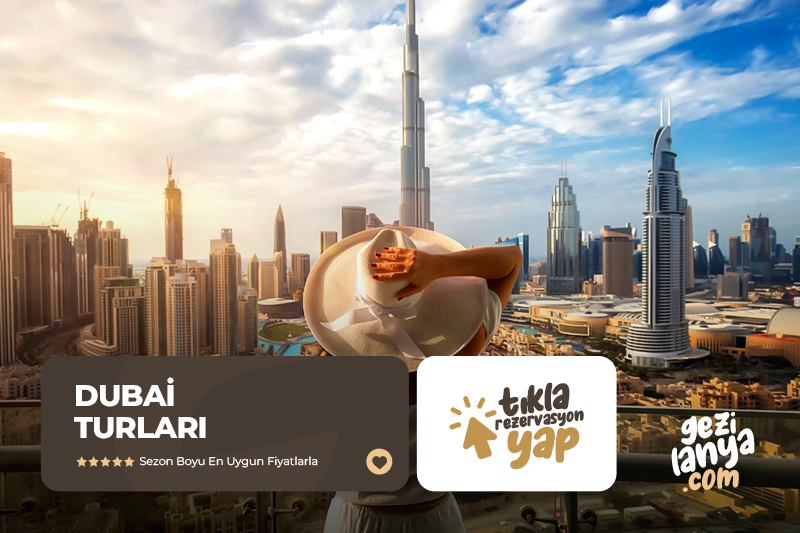 Dubai Turu 3 Gece 5 Gün AJet Havayolları