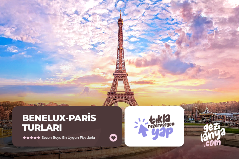 Paris Turu Ajet Havayolları İle Ankara Çıkışlı Noel Pazarları 2026 (CDG-CDG)
