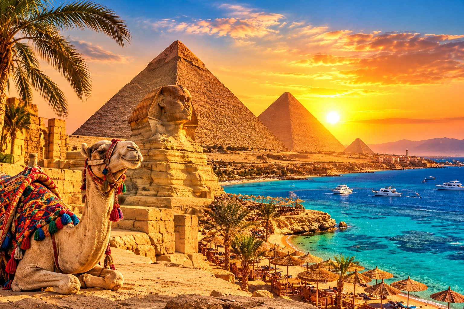 KONYA ÇIKIŞLI MISIR KAHİRE SHARM TURU (Ara Tatil Özel)