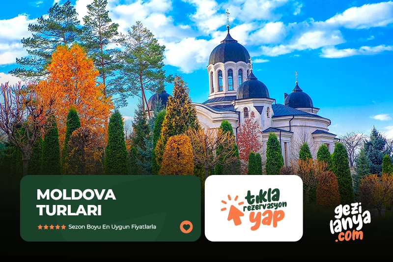 Saklı Ülkelerin İzinde Eşsiz Moldova Turu 3 Gece 4 Gün Perşembe – Pazar